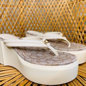 Coach Platform Sandals